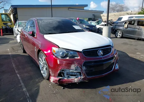 2015 Chevrolet Ss from USA, damaged, VIN 6G3F15RW2FL123420